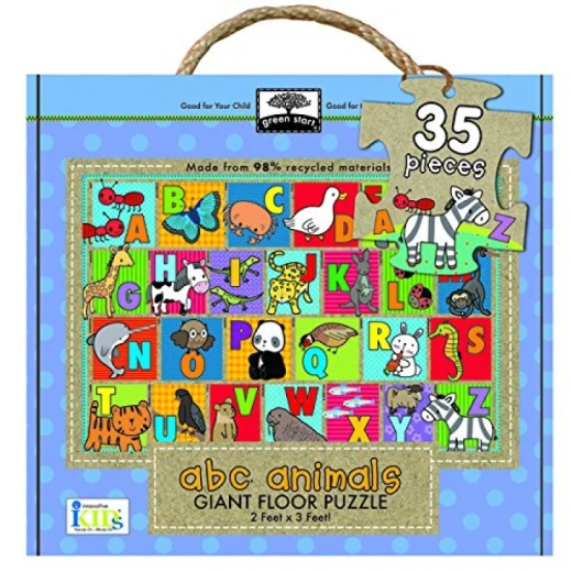 Innovative Kids Green Start Giant Floor ABC Animals Puzzle (35 Piece) Innovative Kids Green Start Giant Floor ABC Animals Puzzle (35 Piece)