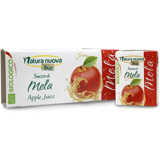 Natura Nuova Organic Apple Juice Without Sugar 3 X 200 Ml Natura Nuova Organic Apple Juice Without Sugar 3 X 200 Ml