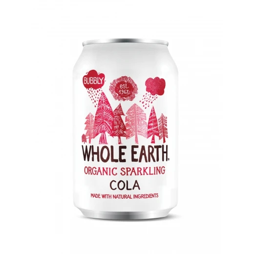 Organic Sparkling Cola 330ml Organic Sparkling Cola 330ml