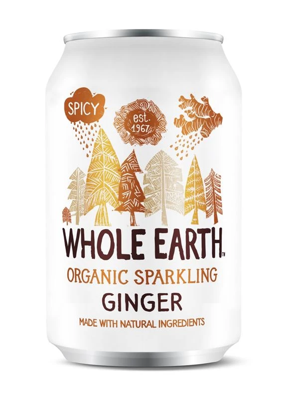 Organic Sparkling Sparkling Ginger 330ml