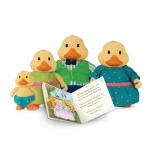 Li'l Woodzeez The Quickquack Duck Family with storybook - ليل ودزيز