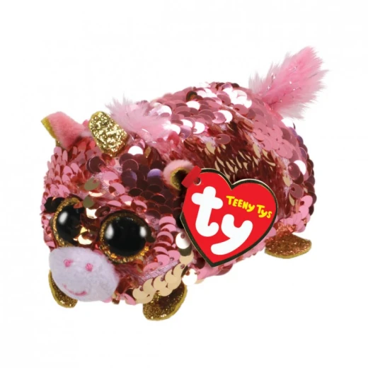 T&Y Ty Teeny Flippables Sunset - Sequin Coral Unicorn 4" T&Y Ty Teeny Flippables Sunset - Sequin Coral Unicorn 4"
