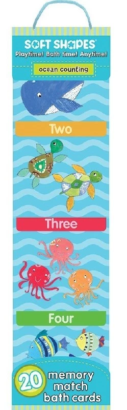 Ocean Counting Bath Cards - انوفاتيف كيدز جرين