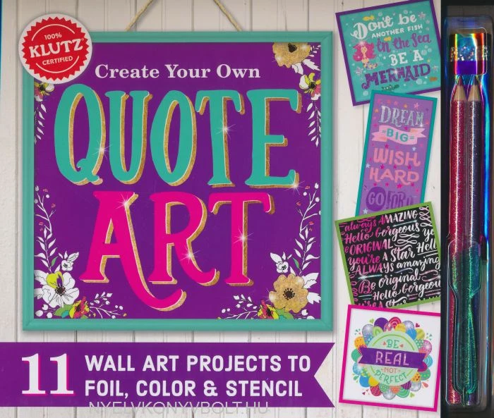 Klutz Create Your Own Quote Art - سكولاستيك