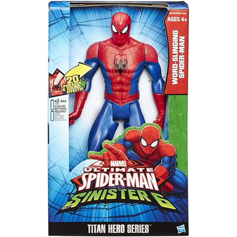 Ultimate Spider-Man Web Warriors Titan Hero Word-Slinging - هاسبرو