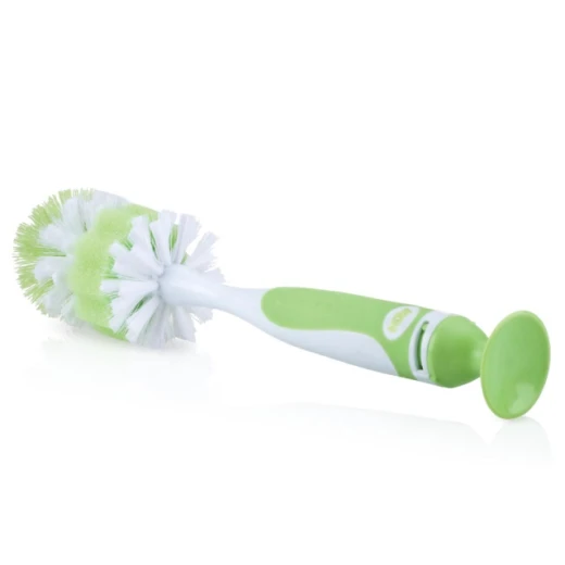 Nuby Bottle and Nipple Brush, Green Nuby Bottle and Nipple Brush, Green