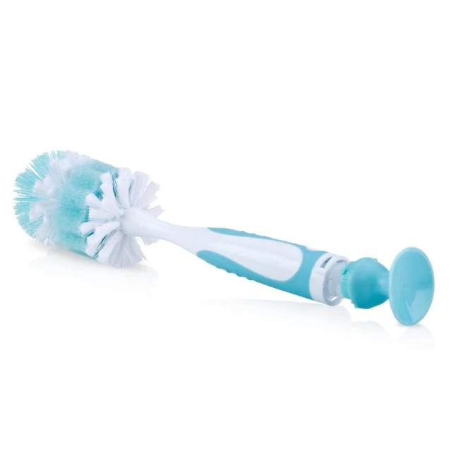 Nuby Bottle and Nipple Brush, Blue - نوبي