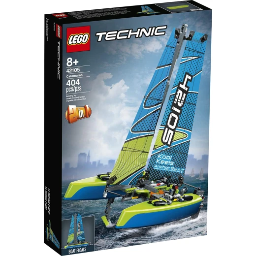 LEGO Technic Catamaran Sailboat Construction Kit (404 pieces) LEGO Technic Catamaran Sailboat Construction Kit (404 pieces)