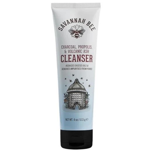 Savannah Bee Company Charcoal, Propolis & Volcanic Ash Cleanser 113g Savannah Bee Company Charcoal, Propolis & Volcanic Ash Cleanser 113g