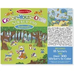 Melissa & Doug Color-Your-Own Sticker Pad - Animals - ميليسا اند دوج