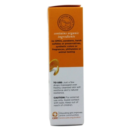 Avalon Organics Intense Defense With Vitamin C Antioxidant Oil 1 fl oz 30 ml - أفالون - Image 3