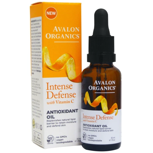 Avalon Organics Intense Defense With Vitamin C Antioxidant Oil 1 fl oz 30 ml Avalon Organics Intense Defense With Vitamin C Antioxidant Oil 1 fl oz 30 ml
