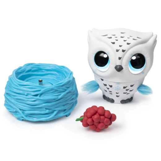 Owleez Interactive Toy - White Owleez Interactive Toy - White