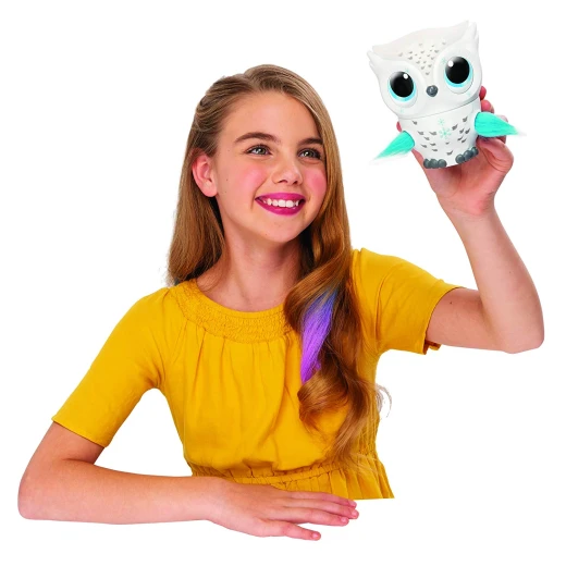 Owleez Interactive Toy - White - Image 4
