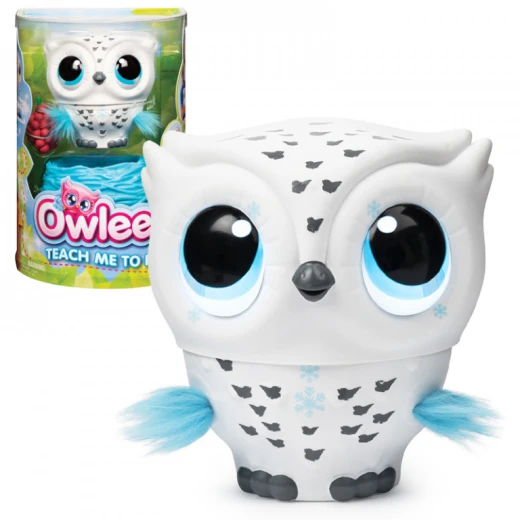 Owleez Interactive Toy - White - Image 5