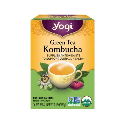 Yogi Tea, Green Tea, Kombucha 32g Yogi Tea, Green Tea, Kombucha 32g