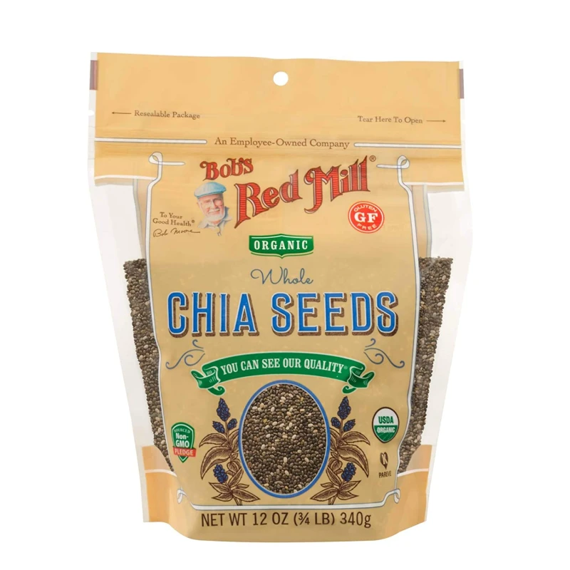 Bob's Red Mill Organic Chia Seeds, 340g - بوبز ريد ميل