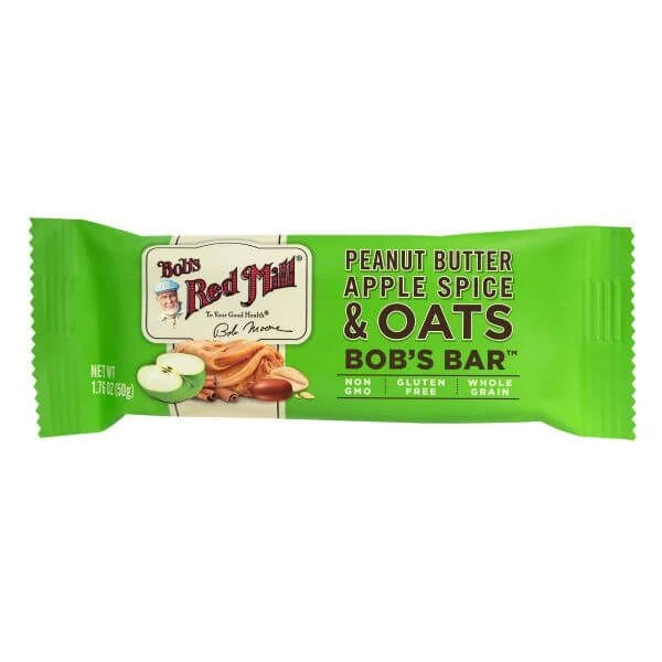 Bobs Red Mill Peanut Butter Apple Spice And Oats 50g - بوبز ريد ميل