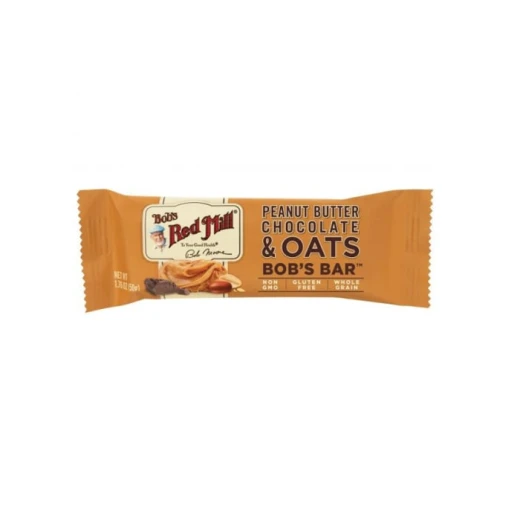 Bobs Red Mill Peanut Butter Chocolate & Oat Bar 50g Bobs Red Mill Peanut Butter Chocolate & Oat Bar 50g