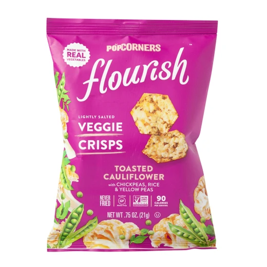 POPCORNERS Flourish Veggie Crisps Toasted Cauliflower 21g