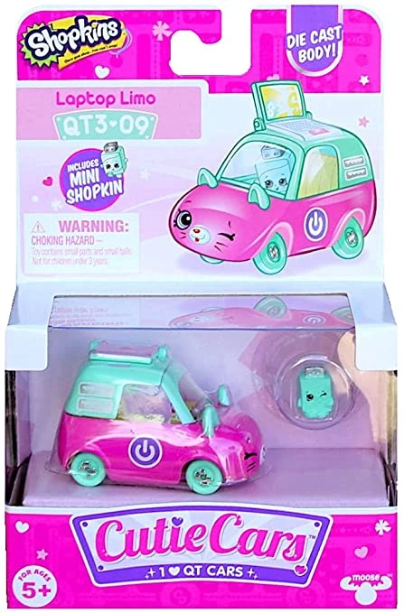 Shopkins Cutie Laptop Car Figure Pack - شوبكينز