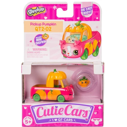 Shopkins Cutie Pickup Pumpkin Car Figure Pack