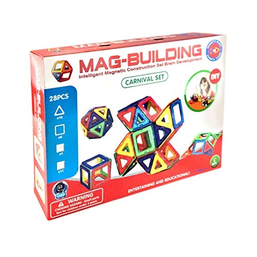 Intelligent Magnetic Building Set for Brain Development / Mag Building 28 pieces - Image 2