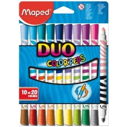 Duo Colour Peps Marker - Set of 10