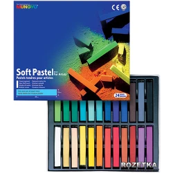 Mungyo Soft Pastels for Artists Box of 24