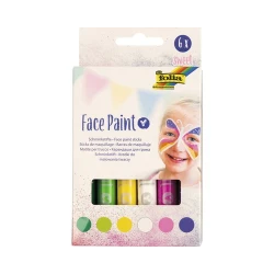Folia Face Paint Set sweet, 6 Colors