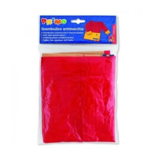 Primo Anti-stain Plastic Apron for Painting -red - Primo - Image 2