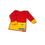 Primo Anti-stain Plastic Apron for Painting -red - Primo