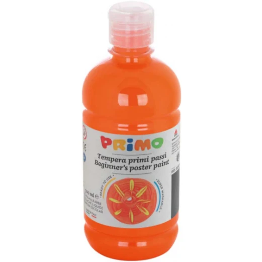 Primo Ready Mix Poster Paint 500ml - Orange Primo Ready Mix Poster Paint 500ml - Orange