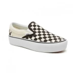 Vans Ua Classic Slip-on Platform (black and white checkerboard), US 8.5 - فانز