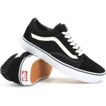 Vans Unisex Old Skool Black Skate Shoe US 10 - فانز