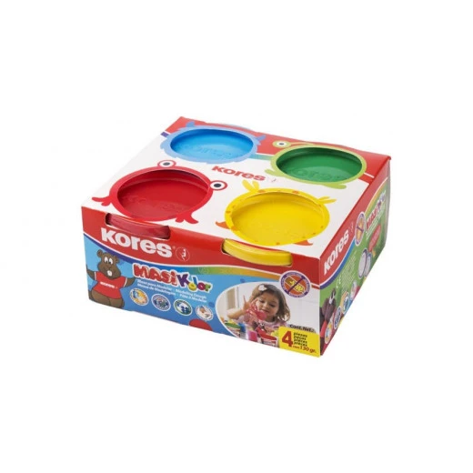 Kores Modelling Clay / Set of 4 Colors - كوريس - Image 3