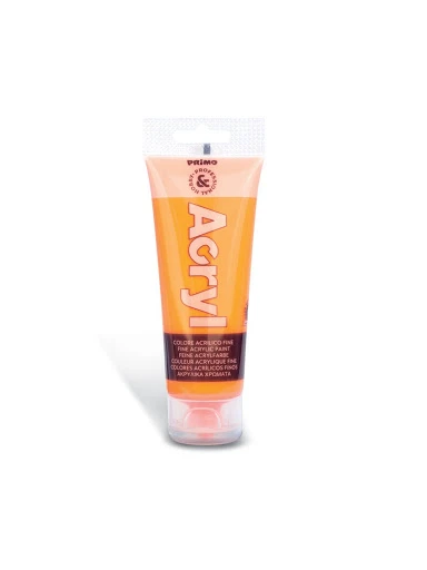 Primo Acrylic Color Tube 75ml - Orange Primo Acrylic Color Tube 75ml - Orange