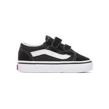 Vans UY Old Skool V Black/True White Suede Child , US 2 - فانز - Image 2