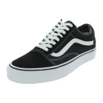 Vans UY Old Skool V Black/True White Suede Child , US 10.5 - فانز