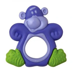 Nuby Coolbite Fun Pal Teether - Purple - نوبي