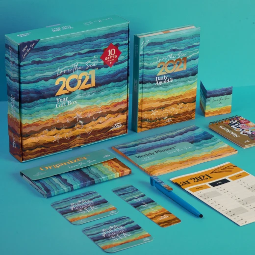مجموعة الأجندة أحب البحر من مفكرة ل 2021 - مفكرة - Image 4