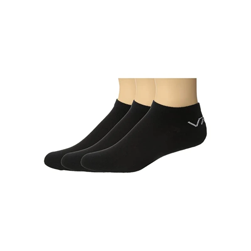 Vans Girly No Show 2-Pack (Black) Women's No Show Socks Shoes - فانز