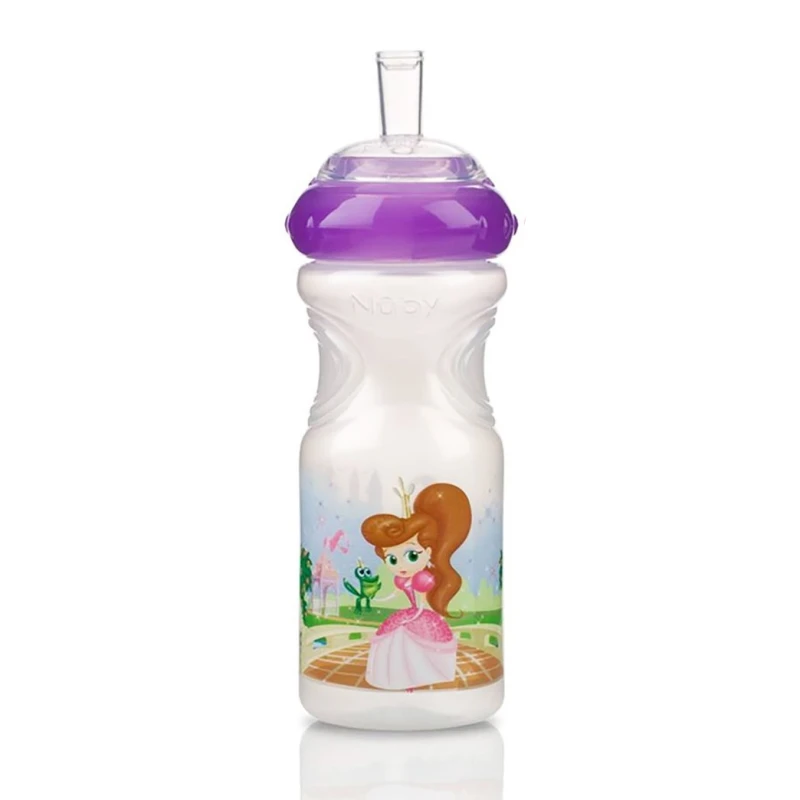 Nuby Sport Sipper New Design - Purple, 300 ml - نوبي