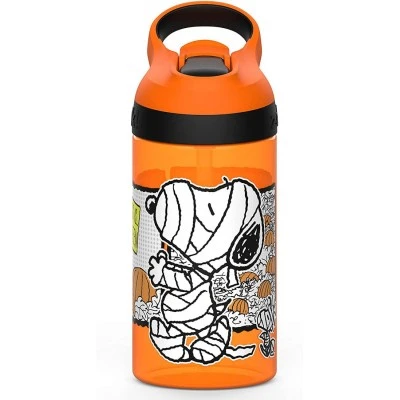 Zak Designs The Great Pumpkin Charlie Brown Halloween 16oz  Atlantic Bottle - Zak Designs
