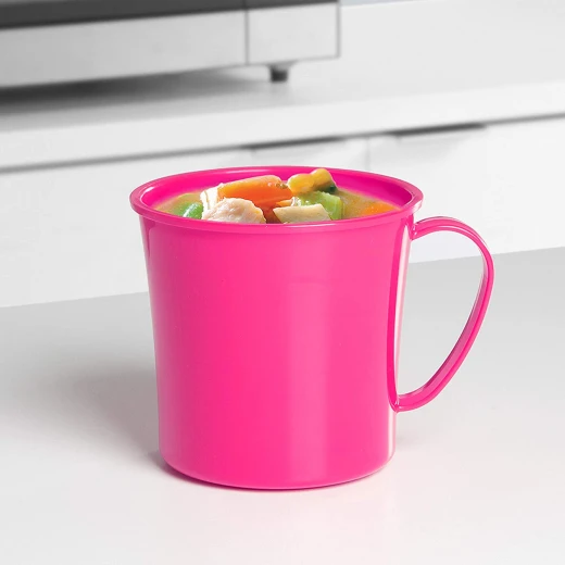 Sistema To Go Microwave Soup Mug - 656 ml, Orange - سيستما - Image 2