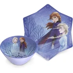 Zak Designs Frozen 2 6in Melamine Embossed Bowl - زاك ديزاينز