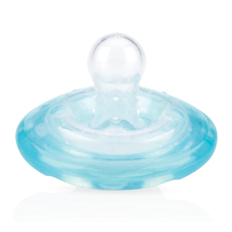 Nuby Silicone Cherry Pecifer (6-18m) Green - نوبي