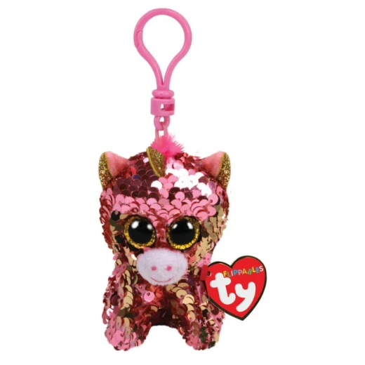 Ty Boos Flippable Unicorn Coral Clip Ty Boos Flippable Unicorn Coral Clip