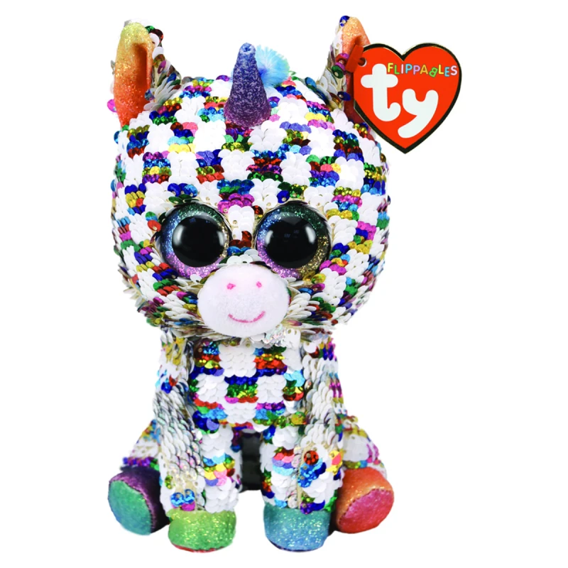 Ty Beanie Boos Flippable - Cosmo the Unicorn (Regular) - Ty