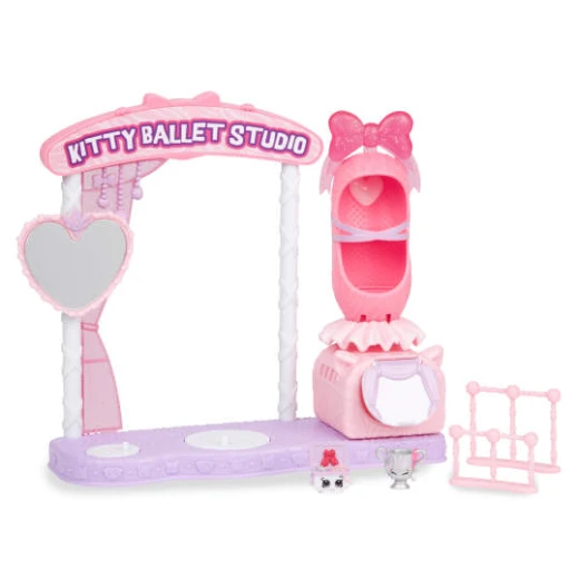 Shopkins Season 9 Wild Style Kitty Dance School Play Set - شوبكينز - Image 2